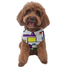 Colorful Rectangles Dog Sweater by LalyLauraFLM