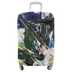 Snow In A City-1-1 Luggage Cover (medium) by bestdesignintheworld