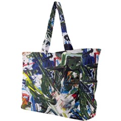 Snow In A City-1-1 Simple Shoulder Bag by bestdesignintheworld