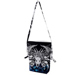 Skullart Folding Shoulder Bag by Sparkle