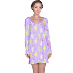 My Adventure Pastel Long Sleeve Nightdress by thePastelAbomination