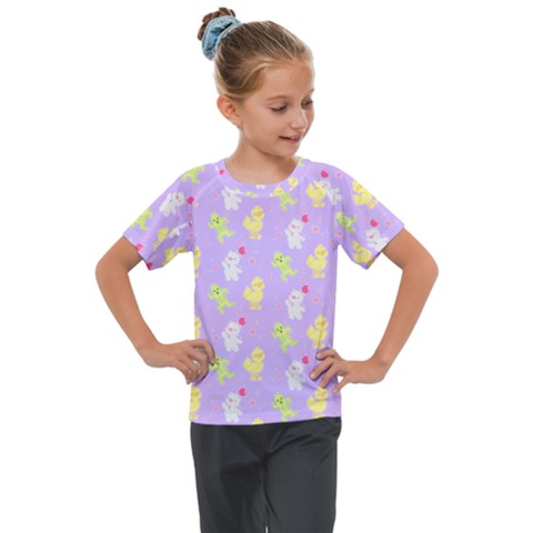 My Adventure Pastel Kids  Mesh Piece Tee by thePastelAbomination