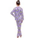 My Adventure Pastel Kid s Satin Long Sleeve Pajamas Set View2