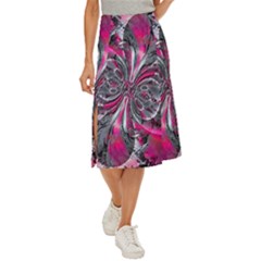 Mixed Signals Midi Panel Skirt