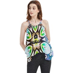 375 Chroma Digital Art Custom Flowy Camisole Tank Top