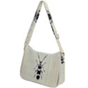 Alder Borer Beetle Zip Up Shoulder Bag View2