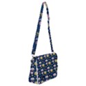 Autumn Pumpkins Shoulder Bag with Back Zipper View1