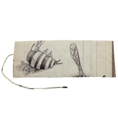 Bees Roll Up Canvas Pencil Holder (s) by Limerence