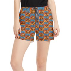 Pumpkin In Pumpkin Runner Shorts by SychEva