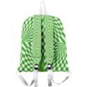 Illusion Waves Pattern Giant Full Print Backpack View2