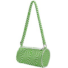 Illusion Waves Pattern Mini Cylinder Bag by Sparkle