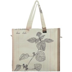 Lemon Balm Canvas Travel Bag by Limerence