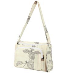 Lemon Balm Front Pocket Crossbody Bag by Limerence