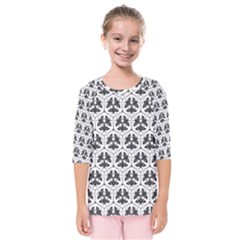 Night Moths Kids  Quarter Sleeve Raglan Tee