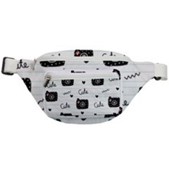 Cute Cameras Doodles Hand Drawn Fanny Pack by Sapixe