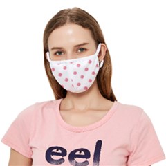 Lips Bubblegum Pattern Crease Cloth Face Mask (adult) by Littlebird