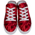 Cadmium Red Abstract Stars Half Slippers View1