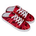 Cadmium Red Abstract Stars Half Slippers View3