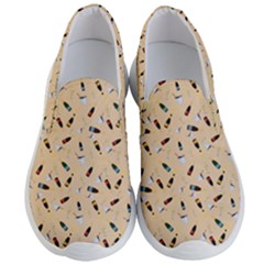 Festive Champagne Men s Lightweight Slip Ons by SychEva