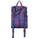 3d Lovely Geo Lines Buckle Everyday Backpack View3