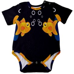 Digital Illusion Baby Short Sleeve Onesie Bodysuit by Sparkle