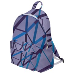 3d Lovely Geo Lines 2 The Plain Backpack by Uniqued