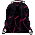 3D Lovely GEO Lines VIII Rounded Multi Pocket Backpack View3