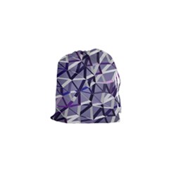 3d Lovely Geo Lines Ix Drawstring Pouch (xs) by Uniqued