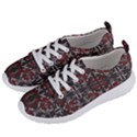 Floral folk damask pattern Fantasy flowers Floral geometric fantasy Women s Lightweight Sports Shoes View2