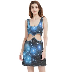 Pleiades (m45) Velvet Cutout Dress