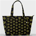 Weed Pattern Back Pocket Shoulder Bag  View1