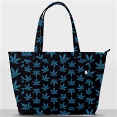 Weed Pattern Back Pocket Shoulder Bag  by Valentinaart