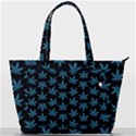 Weed Pattern Back Pocket Shoulder Bag  View1