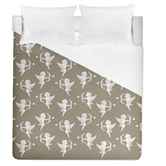 Cupid Pattern Duvet Cover (queen Size) by Valentinaart