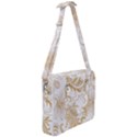 Flowers Shading Pattern Cross Body Office Bag View2