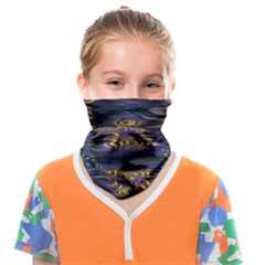 Abstract Art - Adjustable Angle Jagged 1 Face Covering Bandana (kids) by EDDArt