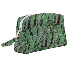 Botanic Camouflage Pattern Wristlet Pouch Bag (large) by dflcprintsclothing