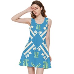 Abstract Pattern Geometric Backgrounds   Inside Out Racerback Dress by Eskimos