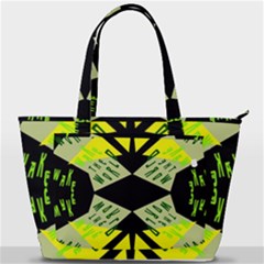 Abstract Pattern Geometric Backgrounds   Back Pocket Shoulder Bag  by Eskimos