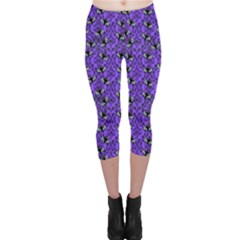 Friggin Bats  Capri Leggings  by NerdySparkleGoth