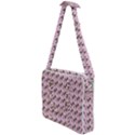 Fern Pattern 2 Pink Cross Body Office Bag View1