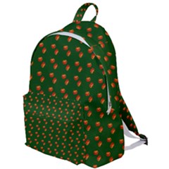 Kawaii Pumpkin Patt Green The Plain Backpack by violetheavensky