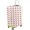 Kawaii Pumpkin Patt White Luggage Cover (Large) View2