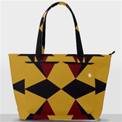 Abstract Pattern Geometric Backgrounds   Back Pocket Shoulder Bag  by Eskimos