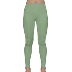 Fair Green Classic Yoga Leggings by retrotoomoderndesigns