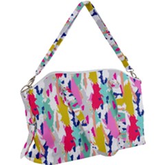 Acryl Paint Canvas Crossbody Bag by CoshaArt