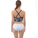 Zebra Leopard Black 7000 Mini Tank Bikini Top View2