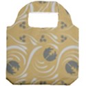 Folk flowers print Floral pattern Ethnic art Foldable Grocery Recycle Bag View2