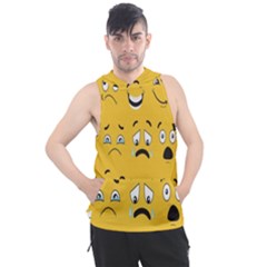 Emojis Men s Sleeveless Hoodie