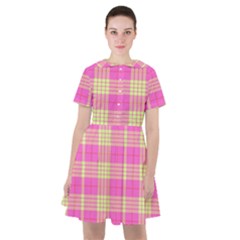 Pink Tartan 4 Sailor Dress by tartantotartanspink